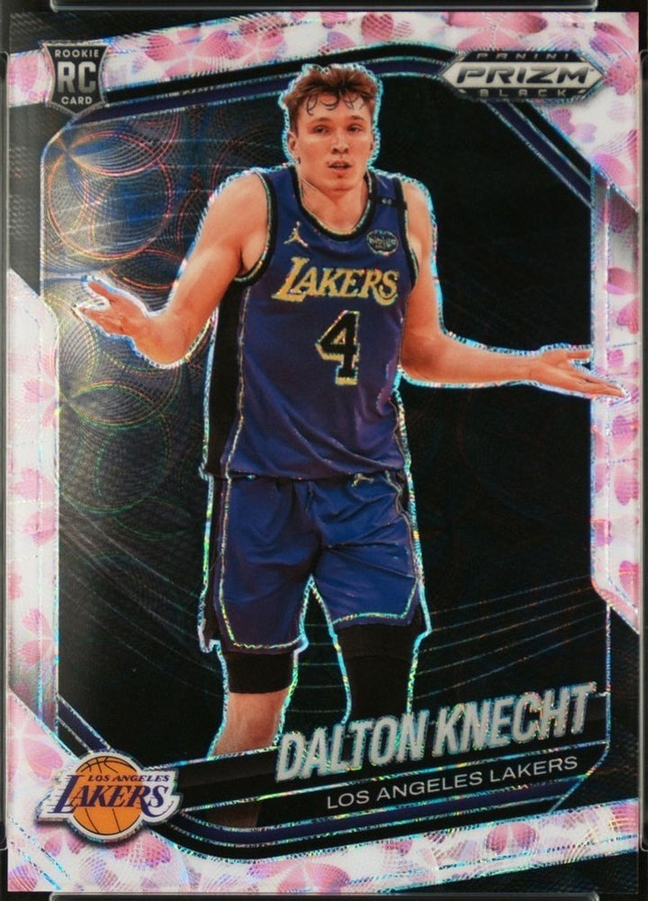 2024-25 Panini Prizm Black - Dalton Knecht #33 Cherry Blossom  Lakers /20